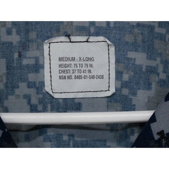 Digi Camo MilitaryJacket Medium X-Long Gorpcore Warcore Utility Tactical - Picture 11 of 13